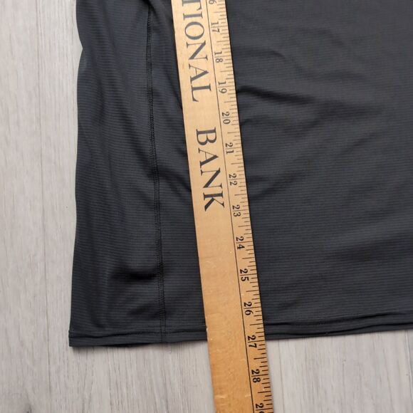 Patagonia Capilene Base Layer T Shirt Men Medium black Short Sleeve Light Weight - Picture 2 of 4